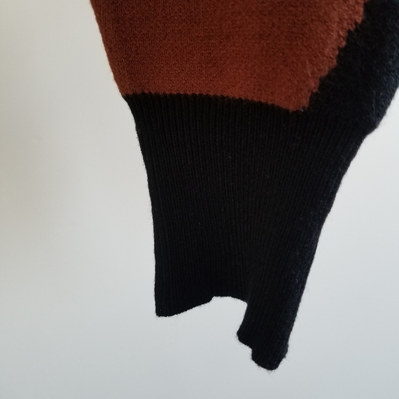 🆕️⬇️Carmen Marc Valvo Eyelash Zebra Print Dolman Sleeve Sweater - Picture 6 of 14